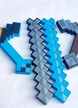 Конструктор minecraft набор мечей 2в1 6