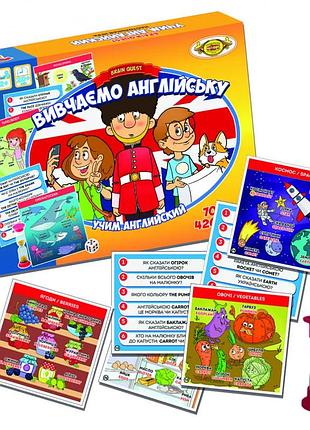 Детская настольная игра "brain quest. учим английский" mkp0905 на англ. языке