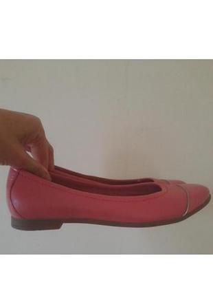 Балетки clarks. p.36_37. кожзам