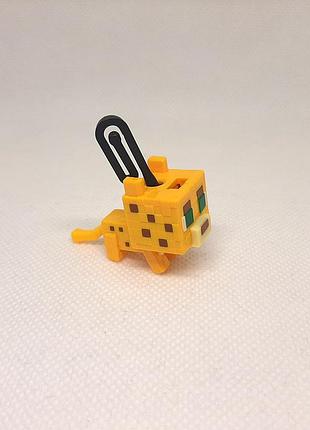 Игрушка kinder joy minecraft vc322 ocelot (zip fastener) уксус (застежка-молния) 5