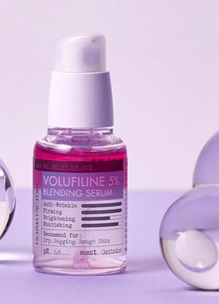 Антивозрастная двухфазная сыворотка с волюфилином derma factory volufiline 5% blending serum