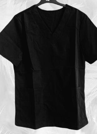 Чоловічий медичний костюм чорний розміри xs, xl, s, m, l  (second hand)