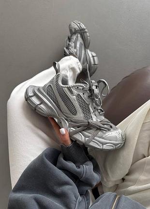 Кроссовки 3xl «light grey&nbsp;reflective»