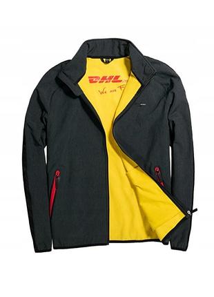 Куртка ветровка dhl жіноча на флісі виробництво германія