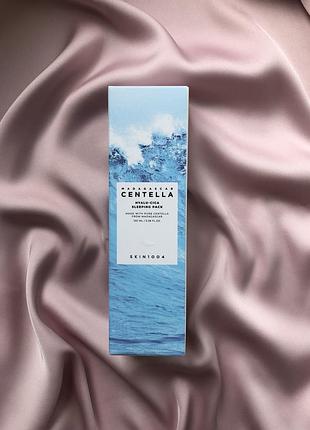 Skin1004 madagascar centella hyalu-cica sleeping pack зволожувальна нічна маска з центелою, 100ml