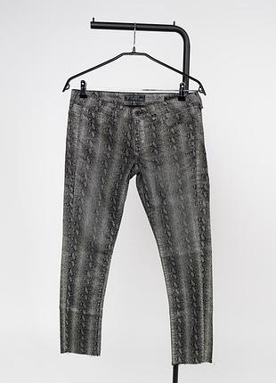 Guess starlet skinny womens snake print pants slim fit stretch trousers ефектні, жіночі штани guess starlet skinny з трендовим принтом під зміїну