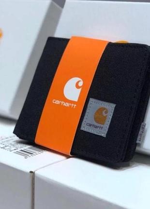 Кошелек carhartt черный молодежный
