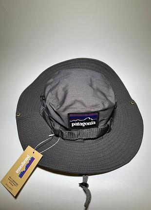 Панама patagonia, панами патагонія з мотузкою люкс якості сіра