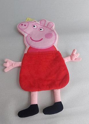 М'яка іграшка свинка пеппа кишеня "kinder toys" 46*35*1 см (00855)