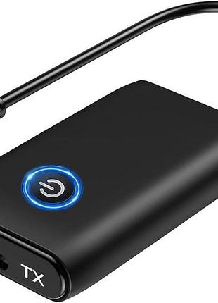 Oria - bluetooth передавач-приймач, аудіоадаптер роз'єм для телевізора до бездротових навушників, шумозаглушення