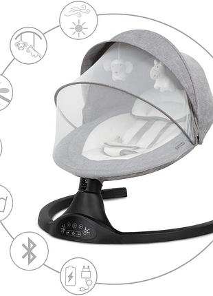 Гойдалка kidwell luxi dark melang/black
