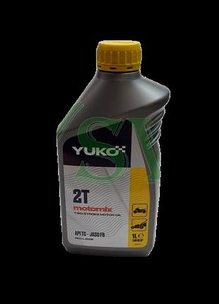 Масло yuko motomix 2t, 1 л — минеральное для двухтактных двигателей