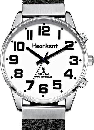 Hearkent - наручные часы с автоматически настраиваемыми большими цифрами, кварцевый, нейлоновый ремешок