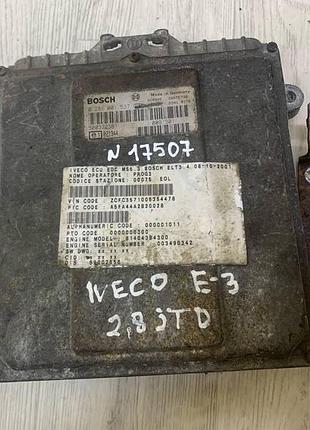 Електронний блок керування двигуном (ебу) мізки iveco daily e3 (2000-2005) 2.8 jtd, oe: 50033236