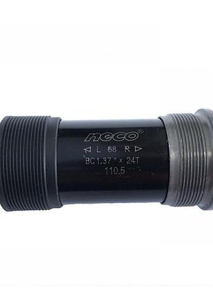 Каретка картридж neco 110.5 мм (← l 68 r →, bc 1.37" x 24t)
