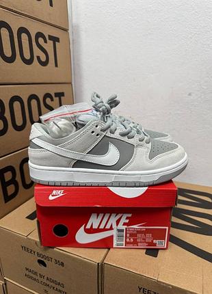 Кросівки nike sb dunk low summit white grey