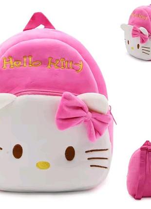 Дитячий рюкзак для дошкільнят hello kitty