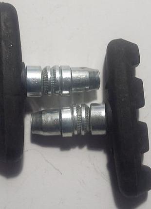 Колодки ободные тормозные v-brake с резьбой