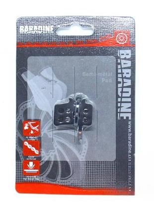 Колодки под дисковый тормоз baradine ds-11