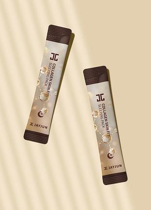 Ночная маска для лица с коллагеном jayjun collagen skin fit sleeping pack