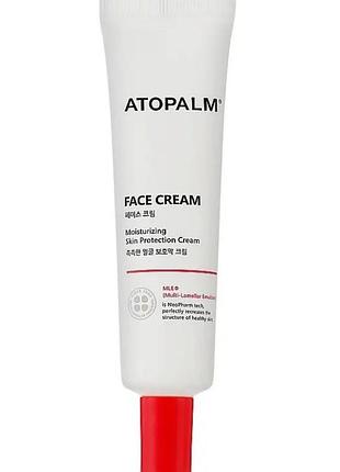Крем восстанавливающий с многослойной эмульсией atopalm face cream 35 ml