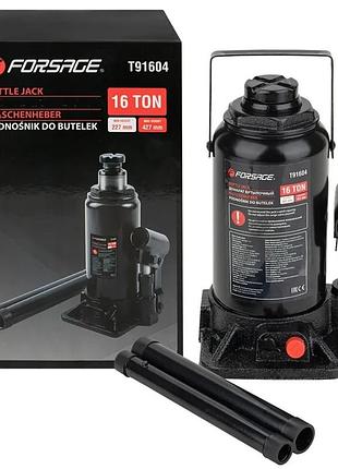 Домкрат пляшковий (205-390мм) 16т forsage f-t91604ds