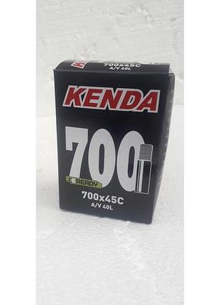 🚲 камера для велосипеда kenda 700x45 (28x1.95) a/v 40 мм — надійний захист ваших коліс