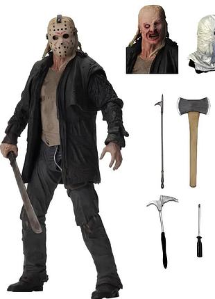 Фигурка джейсон вурхиз 18 см jason voorhees friday the 13th ultimate neca с аксессуарами for home