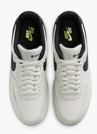 Оригинальные белые кроссовки nike air force 1 gtx (gore-tex), артикул ct2858-100, размер 47 (31 см), мужские кожаные кеды, водонепроницаемые