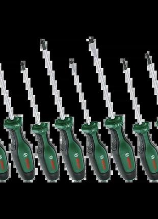 Bosch (1600a02bx8) ph/pz/sl/torx 8 шт набор отверток