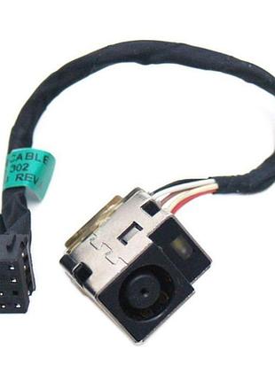 Разъем питания для ноутбука hp 655 650 series - 661680-302- с кабелем , шлейф, гнездо