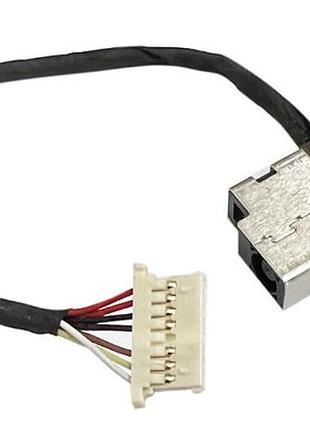 Разъем питания для ноутбука hp pavilion 15-eg 15-eh - m01322-s75 - с кабелем шлейф, гнездо