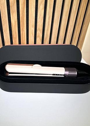 Airstrait ht-01 2-в-1 - выпрямитель и фен для волос с кейсом, pink/rose gold