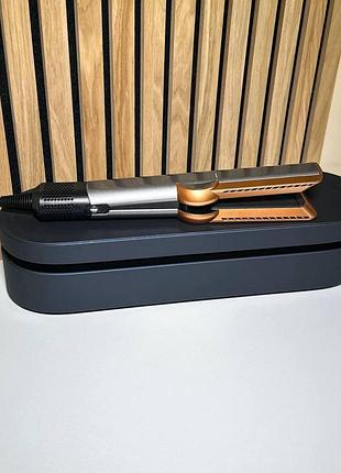 Airstrait ht-01 2-в-1 - выпрямитель и фен для волос с кейсом, nickel/copper