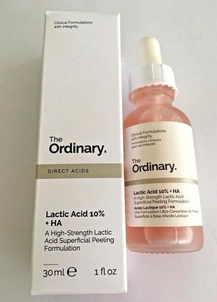 He ordinary lactic acid 10% + ha 2%