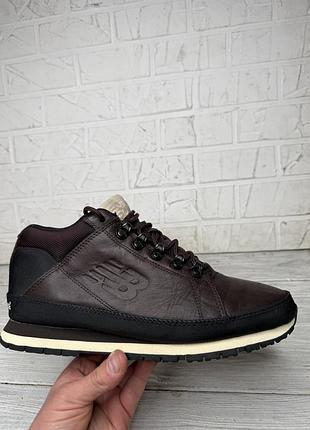 Крутые кожаные кроссовки ботинки new balance 754