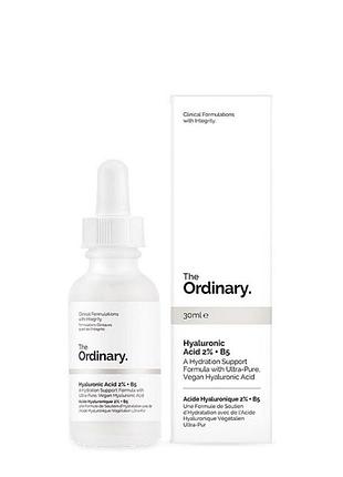 The ordinary hyaluronic acid 2% + b5 .
