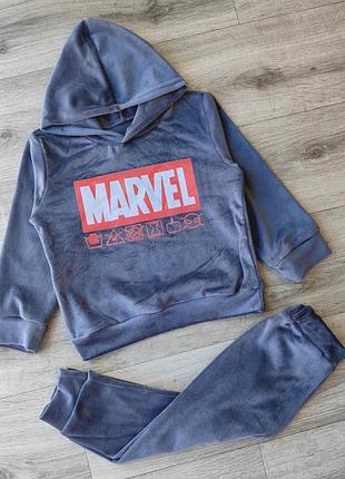 Костюм "marvel" сірий(графітовий), хлопчик 3-5-7-9 років