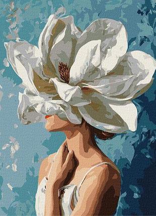 Картина за номерами - ніжність та загадка ©art_selena_ua