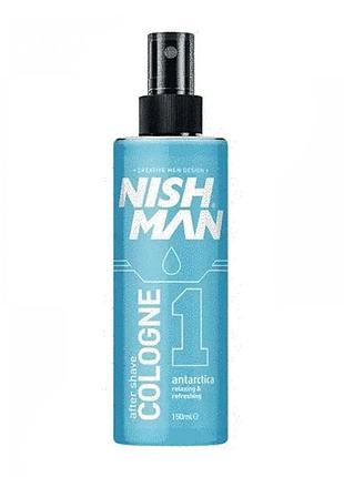 Одеколон после бритья nishman cologne antarctica no.1 150 мл