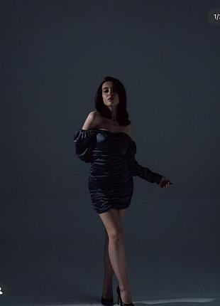 Синя сукня xs/s 4
