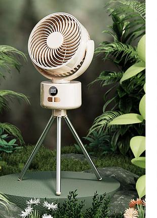 Беспроводной вентилятор camping fan uys5-36-j портативный кондиционер с штативом для дома работы авто кемпинг