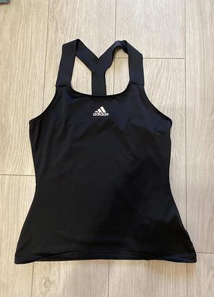 Adidas aeroready - оригинал! спортивная майка в идеале, размер s