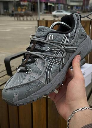 Демисезонные кроссовки asics gel kahana tr v2 серые мужские
