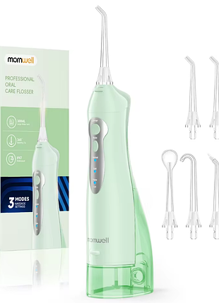 Ирригатор mornwell️ d52 d52-gn1 акумулятор green