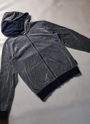 Emporio armani  зіпхуді велюр