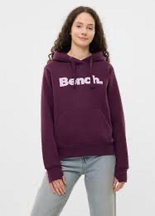 Фіолетове худі кенгуру bench з капюшоном