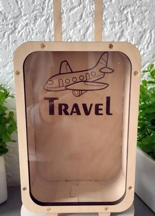 Копилка "чемодан travel"