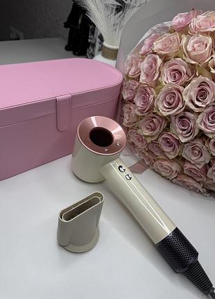 Фен super hair dryer sakura с ионизацией и турборежимом с кейсом на 1 насадку