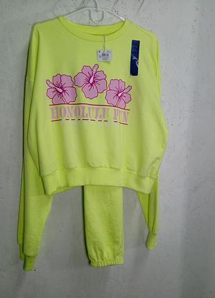 Костюм брюки + худи oversize